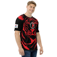Carregar imagem no visualizador da galeria, World Martial Arts Academy Red Tiger Print Jersey - Custom Name: A. SILVA