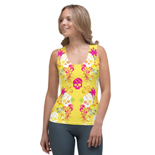 Load image into Gallery viewer, Flower Skull Sublimation Cut & Sew Tank Top