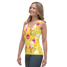 Load image into Gallery viewer, Flower Skull Sublimation Cut & Sew Tank Top