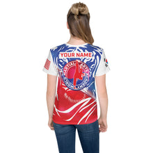 Load image into Gallery viewer, World Martial Arts Academy Full Color Youth Tiger Jersey: Custom Name