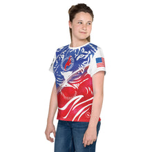 Load image into Gallery viewer, World Martial Arts Academy Full Color Youth Tiger Jersey: Custom Name