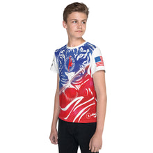 Load image into Gallery viewer, World Martial Arts Academy Full Color Youth Tiger Jersey: Custom Name