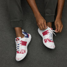 Load image into Gallery viewer, American Flag Men’s athletic shoes