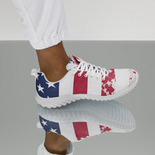 Load image into Gallery viewer, American Flag Men’s athletic shoes