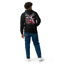 Carregar imagem no visualizador da galeria, USA F/A-18 Unisex heavy blend zip hoodie