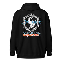 Carregar imagem no visualizador da galeria, SeastormApparel® Surf Logo Men's heavy blend zip hoodie