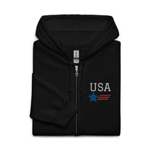 Carregar imagem no visualizador da galeria, USA F/A-18 Unisex heavy blend zip hoodie