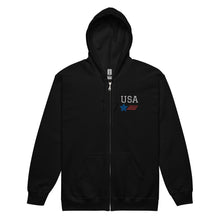 Carregar imagem no visualizador da galeria, USA F/A-18 Unisex heavy blend zip hoodie