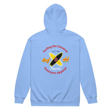 Load image into Gallery viewer, Surfing The Universe Seastorm Apparel® Unisex heavy blend zip hoodie