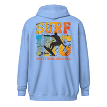 Carregar imagem no visualizador da galeria, Surfing Seastorm Apparel® MEN's heavy blend zip hoodie