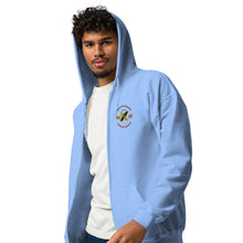 Load image into Gallery viewer, Surfing The Universe Seastorm Apparel® Unisex heavy blend zip hoodie