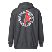 Carregar imagem no visualizador da galeria, World Martial Arts Academy Unisex heavy blend zip hoodie