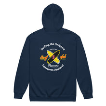 Load image into Gallery viewer, Surfing The Universe Seastorm Apparel® Unisex heavy blend zip hoodie