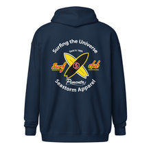 Load image into Gallery viewer, Surfing The Universe Seastorm Apparel® Unisex heavy blend zip hoodie