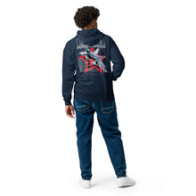 Carregar imagem no visualizador da galeria, USA F/A-18 Unisex heavy blend zip hoodie