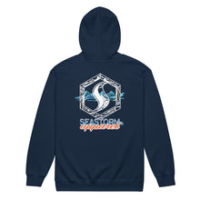 Carregar imagem no visualizador da galeria, SeastormApparel® Surf Logo Men's heavy blend zip hoodie