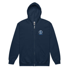 Carregar imagem no visualizador da galeria, Surfing Seastorm Apparel® MEN's heavy blend zip hoodie