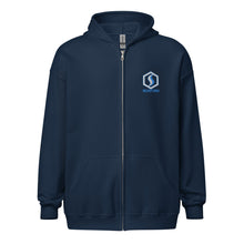 Carregar imagem no visualizador da galeria, Surfing Seastorm Apparel® MEN's heavy blend zip hoodie