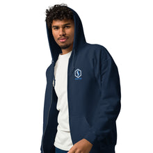 Carregar imagem no visualizador da galeria, Surfing Seastorm Apparel® MEN's heavy blend zip hoodie