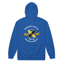 Load image into Gallery viewer, Surfing The Universe Seastorm Apparel® Unisex heavy blend zip hoodie