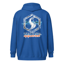Carregar imagem no visualizador da galeria, SeastormApparel® Surf Logo Men's heavy blend zip hoodie