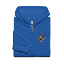 Carregar imagem no visualizador da galeria, Surfing The Universe Seastorm Apparel® Unisex heavy blend zip hoodie