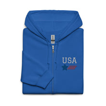 Carregar imagem no visualizador da galeria, USA F/A-18 Unisex heavy blend zip hoodie