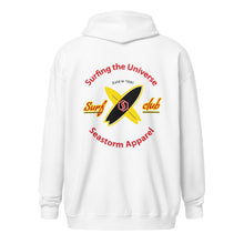 Load image into Gallery viewer, Surfing The Universe Seastorm Apparel® Unisex heavy blend zip hoodie