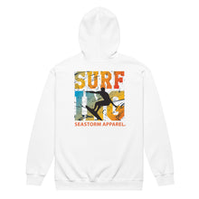 Carregar imagem no visualizador da galeria, Surfing Seastorm Apparel® MEN's heavy blend zip hoodie