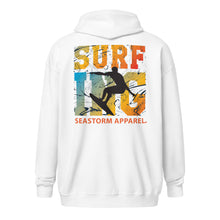 Carregar imagem no visualizador da galeria, Surfing Seastorm Apparel® MEN's heavy blend zip hoodie