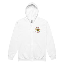 Load image into Gallery viewer, Surfing The Universe Seastorm Apparel® Unisex heavy blend zip hoodie