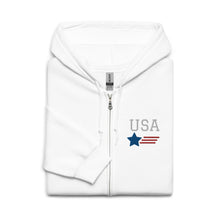Carregar imagem no visualizador da galeria, USA F/A-18 Unisex heavy blend zip hoodie
