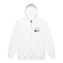 Carregar imagem no visualizador da galeria, USA F/A-18 Unisex heavy blend zip hoodie