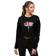Cargar imagen en el visor de la galería, Dragonfly SeastormApparel® Crop Sweatshirt