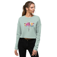 Cargar imagen en el visor de la galería, Dragonfly SeastormApparel® Crop Sweatshirt