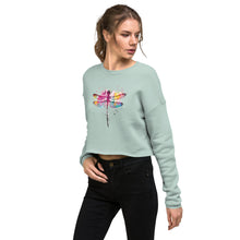 Cargar imagen en el visor de la galería, Dragonfly SeastormApparel® Crop Sweatshirt