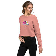 Cargar imagen en el visor de la galería, Dragonfly SeastormApparel® Crop Sweatshirt