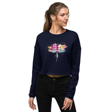 Cargar imagen en el visor de la galería, Dragonfly SeastormApparel® Crop Sweatshirt
