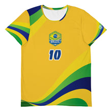 Carregar imagem no visualizador da galeria, BRAZIL WAVE PELE #10 YELLOW JERSEY
