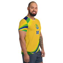 Carregar imagem no visualizador da galeria, BRAZIL WAVE PELE #10 YELLOW JERSEY