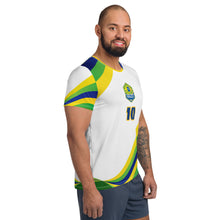 Carregar imagem no visualizador da galeria, BRAZIL WAVE PELE #10 WHITE JERSEY