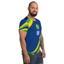 Carregar imagem no visualizador da galeria, BRAZIL WAVE PELE #10 BLUE JERSEY