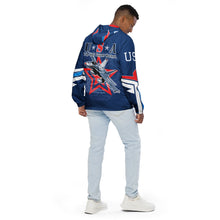 Carregar imagem no visualizador da galeria, USA Super Hornet Men’s Windbreaker by Seastorm Apparel®