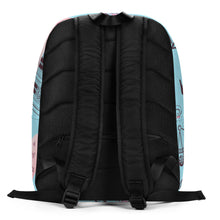 Cargar imagen en el visor de la galería, Paris Blizzard Blue Seastorm Apparel Minimalist Backpack