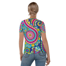 Load image into Gallery viewer, Seastorm Apparel Floral Paisley Women's T-shirt