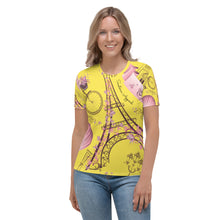 Load image into Gallery viewer, Paris Deux Daisy Seastorm Apparel Women's T-shirt