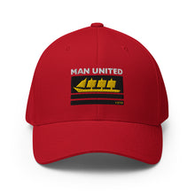 Carregar imagem no visualizador da galeria, MAN UNITED SHIP 1878 RED Structured Twill Cap