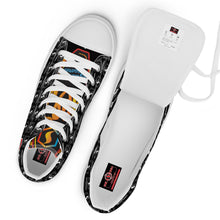 Load image into Gallery viewer, CLASSIC BLACK Seastorm Apparel® Men’s high top canvas shoes