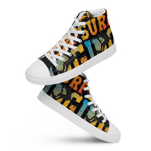 Load image into Gallery viewer, SURFING 91 SeastormApparel® Men’s high top canvas shoes