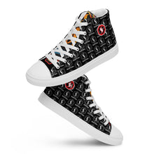 Load image into Gallery viewer, CLASSIC BLACK Seastorm Apparel® Men’s high top canvas shoes